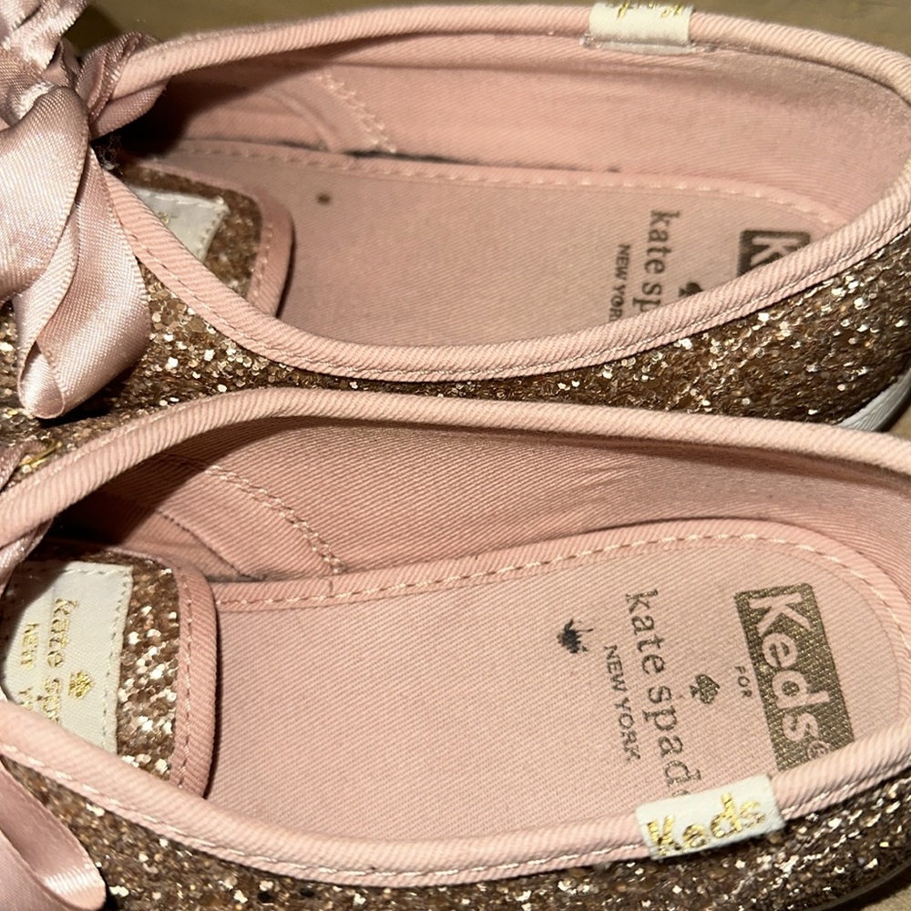 KATE SPADE♠️Gorgeous Encrusted Keds - Picture 8 of 12